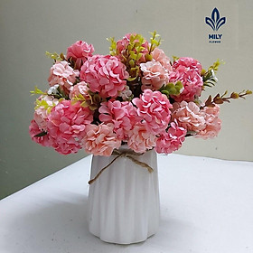 Mua Chậu Hoa Tú Cầu Lụa Cao Cấp Y Hình Trang Trí Bàn Trà  Decor Chụp Ảnh Phong Cách Bắc Âu Hiện Đại