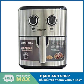 Mua Nồi chiên không dầu Mitsusita 9L HQ279  Dung tích lớn chiên cả con gà to trên 3kg  Bảo hành 12 tháng