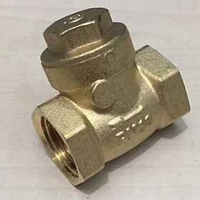 Mua LUPE VAN 1 CHIỀU LO XO  MỘT CHIỀU LÁ LẬT ĐỒNG THAU REN 1/2” 3/4” 1”(21 27 34)-GIADUNG24H