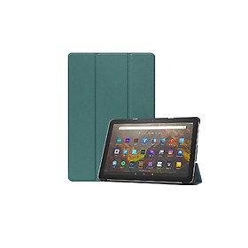 Bao Da Cover Cho Máy Tính Bảng Amazon Kindle Fire HD 10 / HD 10 Plus 2021 - Xanh 