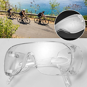 Kính bảo vệ mắt trong suốt công việc an toàn đạp xe phòng thí nghiệm Windproof Bụi sơn công nghiệp Kính an toàn rõ ràng ngoài trời | Color: set