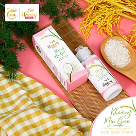 SERUM BODY HONEY PINK - Serum body khoáng men gạo