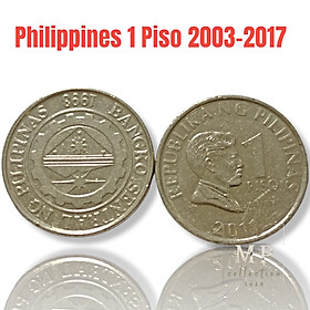 Đồng xu Philippines 1 Piso 2003-2017