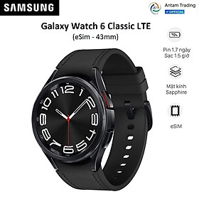 Mua Đồng hồ thông minh Samsung Galaxy Watch 6 Classic LTE (43mm) R955 - Hàng Chính Hãng