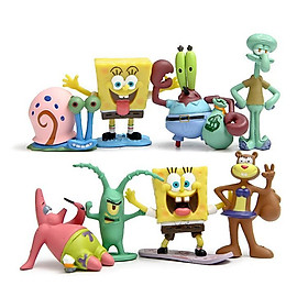 Mô Hình Đồ Chơi Các Nhân Vật Trong Phim (Chú bọt biển tinh nghịch SpongeBob)