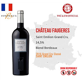 Rượu Vang Đỏ Pháp Chateau Faugeres