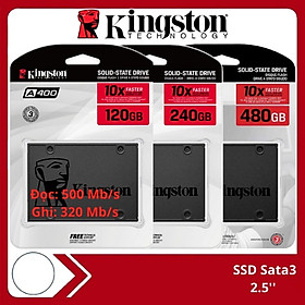 Mua Ổ cứng SSD Kingston A400 120Gb/240Gb/480Gb sata 3 2.5  - Hàng chính hãng