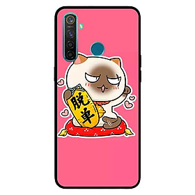 Ốp Lưng in cho Realme 5 Mẫu Mèo May Mắn 8 - Hàng Chính Hãng