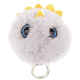 Cute Owl Faux  Animal Cartoon Kids Toys Birthday Gift Pendant Keychain