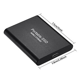 Ổ Cứng Ngoài SSD USB3.0 Tốc Độ Cao 8TB / 16TB / 32TB - Đỏ