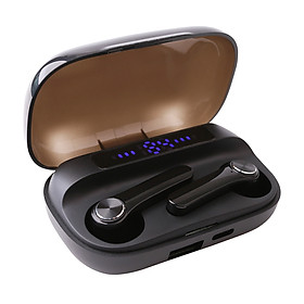 Hình ảnh Tai Nghe Bluetooth 5.0 TWS Tai nghe âm thanh nổi Tai nghe thể thao Chống thấm nước Mini True Wireless Radio Earbuds - Hàng Chính Hãng PKCB