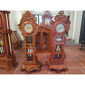Mua Đồng hồ cây đàn gỗ hương đá  gỗ gõ đỏ - HÌNH NHƯ NÀO  HÀNG NHƯ THẾ ẤY