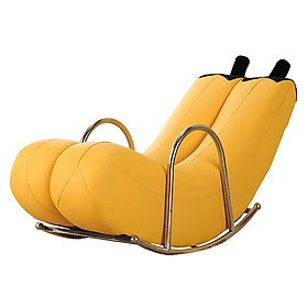 Mua Ghế Sofa lười bập bênh hình quả chuối - Sofa bập bênh da PU đệm bọt biển cao cấp  khung thép chắc chắn