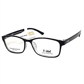 V8071 - Gọng kính nam nữ Vidol chính hãng có kèm tem chống hàng giả của bộ công an, thiết kế dễ đeo bảo vệ mắt
