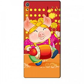 Ốp lưng dành cho điện thoại SONY XA ULTRA Heo Xuân Đánh Trống