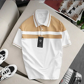 Áo thun nam có cổ tay ngắn vải thun cotton cao cấp thêu họa tiết Skymen Fashion - ATN17