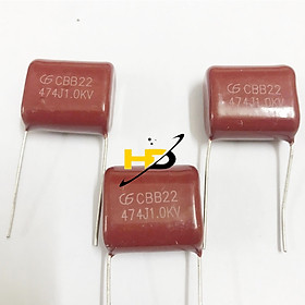 Mua Tụ Hóa CBB 474J1000V - Tụ Kẹo 474J1KV ( Combo 10 Con )
