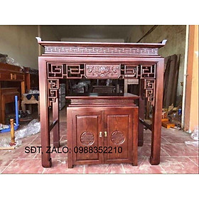 Mua án gian thờ và cúng cơm kiểm hàng trước khi thanh toán