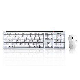 Combo Bàn phím và chuột văn phòng không dây cổng usb Fuhlen MK650- Hàng chính hãng