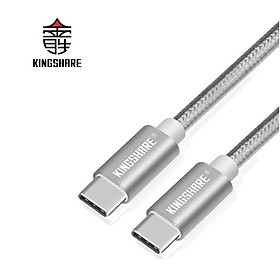 Cáp Kingshare USB Type C To Type C (Màu Ngẫu Nhiên) - Hàng Nhập Khẩu