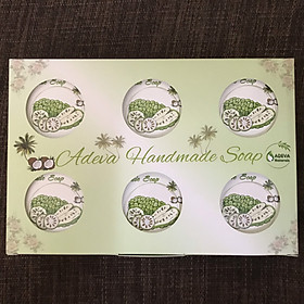 Xà phòng handmade Trái nhàu Noni - Set 6 soap - Adeva Naturals