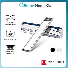 Đèn LED thanh cảm biến Yeelight Sensor Cabinet Light 20-40-60cm Pin Sạc type C tích hợp- Hàng Chính Hãng