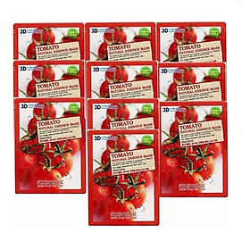 Mặt Nạ Cung Cấp Độ Âm Cho Da 3D Foodaholic Tomato Natural Essence Mask 23ml