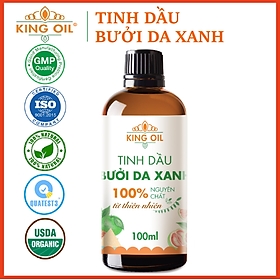 Tinh dầu Bưởi Da Xanh nguyên chất từ vỏ bưởi thiên nhiên, xông phòng, khử mùi, thơm phòng, đuổi muỗi - KingOil