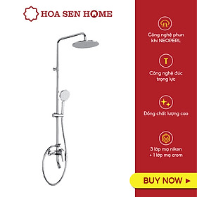 Mua Sen dây TUSLO LUXURY S003 chất liệu đồng thau  công nghệ phun khí tân tiến  tiết kiệm nước  - Hoa Sen Home - Hàng chính hãng