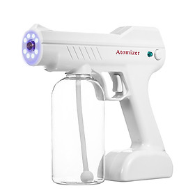 Electric Sprayer Portable Fogger Machine,Steam Gun Spray Machine Atomizer with Blue Light 800ml Capacity,Ultra Fine