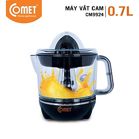 Máy Vắt Cam Comet CM9924 (0.7 Lít) - Đen - Hàng Chính Hãng