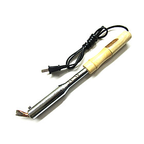 Mua Mỏ hàn Thiếc ( Chì ) Cán Gỗ 220V 200W Chuyên Dụng Cho Mối Hàn To