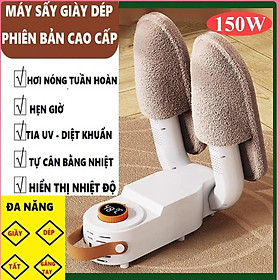 Mua Máy sấy giày đa năng  khử trùng  khử mùi giày dép tất  găng tay diệt khuẩn bằng tia UV  hẹn giờ  tự động cân bằng nhiệt