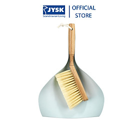 Mua Bộ chổi quét nhà | JYSK Milo | tre màu gỗ/xanh ngọc | 25xC35cm