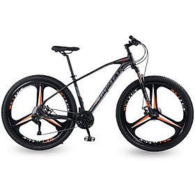 Gortat Xe đạp Núi Bike 29 inch Đường xe đạp 30 tốc độ Khung hợp kim ALUMINUM Tốc độ thay đổi đĩa kép phanh Color: 3-White orange Size: 21 speed