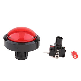 60mm Vòm Hình Jumbo LED Tự Bật Lại Nút Chuyển đổi