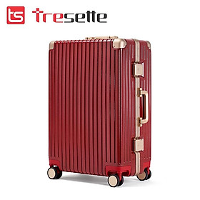 BFQ2ST500KTL giảm 8 cho đơn từ 500K SIZE 20 INCH Vali khóa sập cao cấp nhập khẩu Hàn Quốc Tresette 2810 - Đỏ