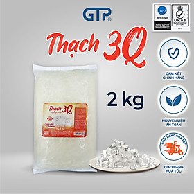 Hạt Thạch 3Q GTP (Túi 2kg) - Trân châu trắng giòn, thạch 3Q