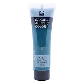 Tuýp Màu Vẽ Vải Acrylic Color Sakura -XAC20Ml