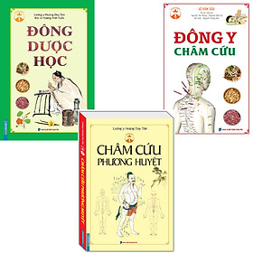 Download sách Combo 3 Quyển Đông Dược Học (Bìa Cứng) + Đông Y Châm Cứu + Châm Cứu Phương Huyệt