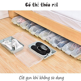 Combo 5 hộp đựng giày có nắp tiện dụng- br00526