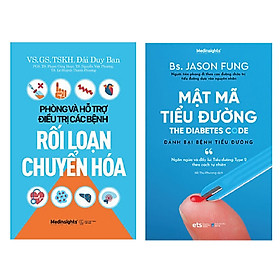 Hình ảnh Combo 2 cuốn: Phòng Và Hỗ Trợ Điều Trị Các Bệnh Rối Loạn Chuyển Hóa + Mật Mã Tiểu Đường