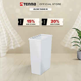 Mua Thùng Đựng Rác Tiện Lợi TENMA  WhiteRash 45L