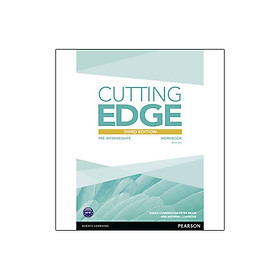 Hình ảnh Cutting Edge: Pre-Intermediate Workbook with Key
