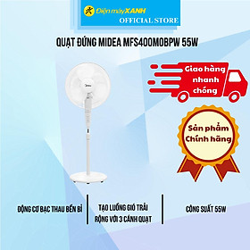 Mua Quạt đứng Midea MFS400M0BPW 55W Hàng Chính Hãng