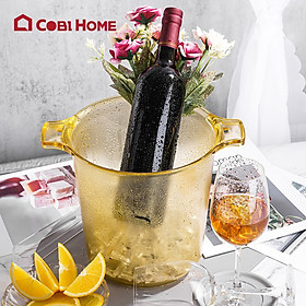 Mua Xô đựng đá  5.2L màu vàng 376426 . NHẬP KHẨU VÀ PHÂN PHỐI CHÍNH HÃNG COBI HOME.