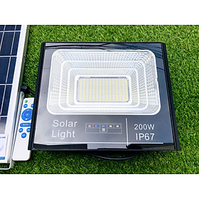 Mua Đèn Pha Năng Lượng Mặt Trời Báo Pin 200W
