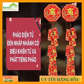Mua PHÁO ĐIỆN TỬ ĐÈN NHẤP NHÁNH CÓ ĐIỀU KHIỂN TỪ XA PHÁT TIẾNG NHƯ PHÁO THẬT  BAHAMAR phát tiếng nổ như pháo thật mà an toàn