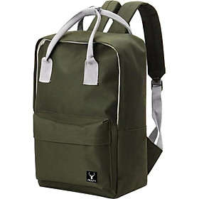 Balo Praza BL151R (41 x 28 cm) - Xanh Rêu (Tặng Kèm Móc Khóa)