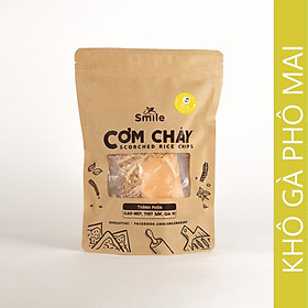 Cơm cháy khô gà phô mai lắc 250gr, cơm cháy vệ sinh nhà làm -